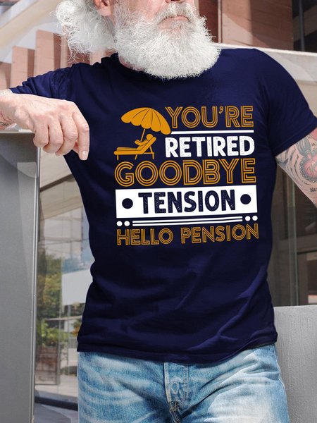Lilicloth X Jessanjony You're Retired GoodBye Tension Hello Pension Men's T-Shirt, Purplish blue, T-shirts
Lilicloth X Jessanjony You're Retired GoodBye Tension Hello Pension Men's T-Shirt, Purplish blue, T-shirts