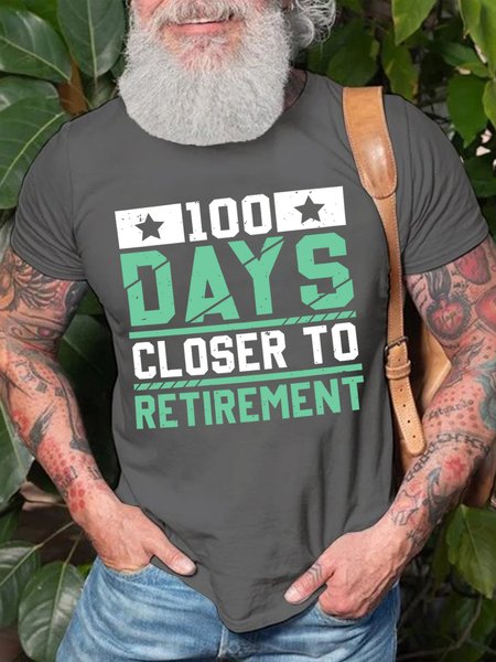 Lilicloth X Jessanjony 100 Days Closer To Retirement Men's T-Shirt, Deep gray, T-shirts
Lilicloth X Jessanjony 100 Days Closer To Retirement Men's T-Shirt, Deep gray, T-shirts