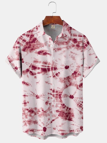Men's Casual Short Sleeve Hawaiian Shirt with Chest Pocket Print, Red, Short Sleeve Shirts
Men's Casual Short Sleeve Hawaiian Shirt with Chest Pocket Print, Red, Short Sleeve Shirts