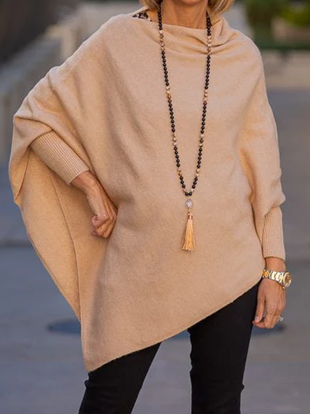 High Elasticity Others Loose Long sleeve Plain Sweater, Khaki, Pullovers
High Elasticity Others Loose Long sleeve Plain Sweater, Khaki, Pullovers