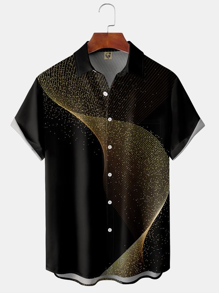 Mens 3D Printing Abstract Print Front Buttons Soft Breathable Chest Pocket Casual Hawaiian Shirt, Black, Short Sleeve Shirts
Mens 3D Printing Abstract Print Front Buttons Soft Breathable Chest Pocket Casual Hawaiian Shirt, Black, Short Sleeve Shirts