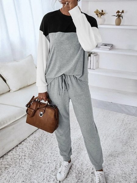 Basic color contrast style Pullover Hoodie sweatpants set plus size, Multicolor, Suit Set
Basic color contrast style Pullover Hoodie sweatpants set plus size, Multicolor, Suit Set