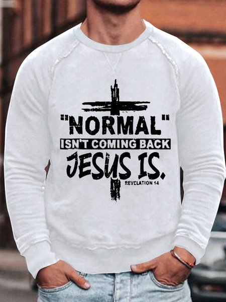 Men's Normal Isn'Tcoming Back Jesus Is Revelation 14 Casual Sweatshirt, White, Hoodies&Sweatshirts
Men's Normal Isn'Tcoming Back Jesus Is Revelation 14 Casual Sweatshirt, White, Hoodies&Sweatshirts
