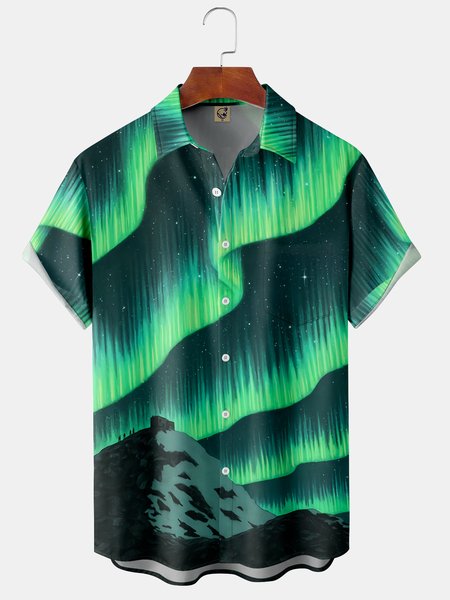 Men's Casual Short Sleeve Hawaiian Shirt with Chest Pocket Print, Green, Short Sleeve Shirts
Men's Casual Short Sleeve Hawaiian Shirt with Chest Pocket Print, Green, Short Sleeve Shirts