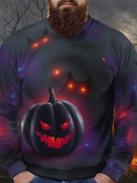 Men's Pumpkin Printing Casual Halloween Sweatshirt, As picture, Hoodies&Sweatshirts
Men's Pumpkin Printing Casual Halloween Sweatshirt, As picture, Hoodies&Sweatshirts