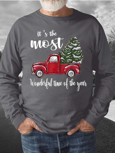 Men Most Wonderful Time Of The Year Christmas Regular Fit Casual Sweatshirt, Gray, Hoodies&Sweatshirts
Men Most Wonderful Time Of The Year Christmas Regular Fit Casual Sweatshirt, Gray, Hoodies&Sweatshirts