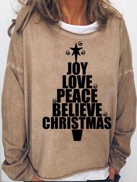 Womens Joy love peace believe Christmas Tree Sweatshirt, Light brown, Hoodies&Sweatshirts
Womens Joy love peace believe Christmas Tree Sweatshirt, Light brown, Hoodies&Sweatshirts