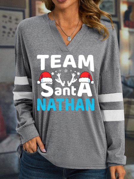 Lilicloth X Jessanjony Team Santa Nathan Women's Christmas Long Sleeve T-Shirt, Gray, Long sleeves
Lilicloth X Jessanjony Team Santa Nathan Women's Christmas Long Sleeve T-Shirt, Gray, Long sleeves