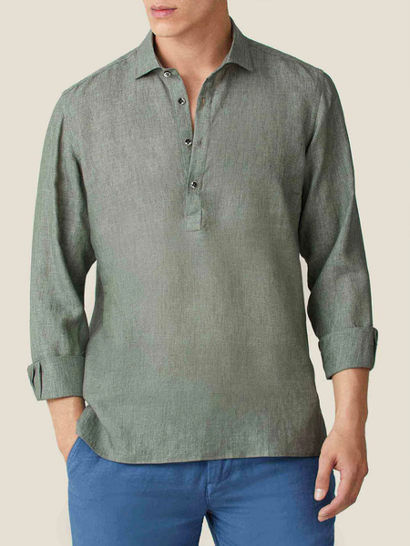 Cotton-flax style n casual long-sleeved linen shirt in clean color base, As picture, Long Sleeve Shirts
Cotton-flax style n casual long-sleeved linen shirt in clean color base, As picture, Long Sleeve Shirts