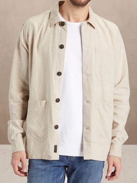 Men's Cotton Linen Plain Color Casual Long Sleeve Shirt, As picture, Long Sleeve Shirts
Men's Cotton Linen Plain Color Casual Long Sleeve Shirt, As picture, Long Sleeve Shirts