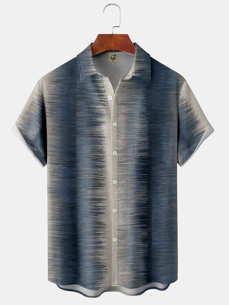 Men's Abstract Art Print Casual Breathable Short Sleeve Shirt, Blue, Short Sleeve Shirts
Men's Abstract Art Print Casual Breathable Short Sleeve Shirt, Blue, Short Sleeve Shirts