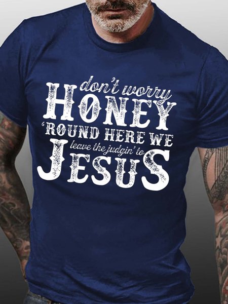 Men Don’t Worry Leave The Judgin To Jesus Text Letters Fit T-Shirt, Blue, T-shirts
Men Don’t Worry Leave The Judgin To Jesus Text Letters Fit T-Shirt, Blue, T-shirts