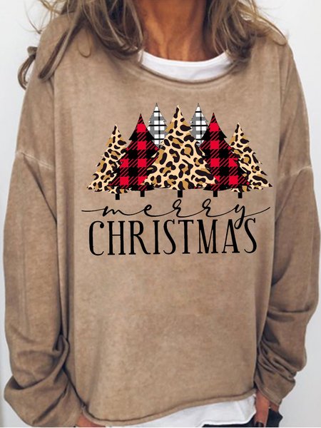 Womens Christmas Tree Casual Letters Crew Neck Sweatshirt, Light brown, Hoodies&Sweatshirts
Womens Christmas Tree Casual Letters Crew Neck Sweatshirt, Light brown, Hoodies&Sweatshirts