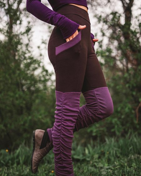 Jersey Leggings, Multicolor, Leggings