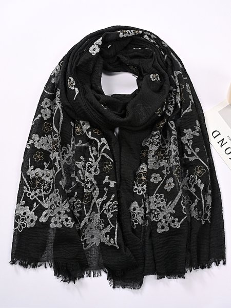 Ethnic Vintage Cotton Linen Floral Pattern Scarf Silk Scarf Shawl, Black, Women Scarves & Shawls
Ethnic Vintage Cotton Linen Floral Pattern Scarf Silk Scarf Shawl, Black, Women Scarves & Shawls