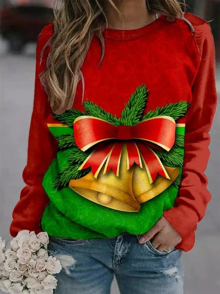 Christmas Loose Crew Neck Color Block Sweatshirts, Red, Sweatshirts & Hoodies
Christmas Loose Crew Neck Color Block Sweatshirts, Red, Sweatshirts & Hoodies