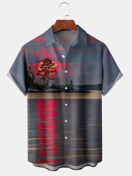 Big size Sunset Chest Pocket Short Sleeve Hawaiian Shirt, Multicolor, Short Sleeve Shirts
Big size Sunset Chest Pocket Short Sleeve Hawaiian Shirt, Multicolor, Short Sleeve Shirts