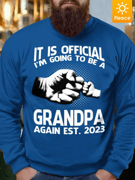 Men It Is Official I’m Going To Be A Grandpa Again Est Fleece Cotton-Blend Casual Regular Fit Sweatshirt, Royal blue, Hoodies&Sweatshirts
Men It Is Official I’m Going To Be A Grandpa Again Est Fleece Cotton-Blend Casual Regular Fit Sweatshirt, Royal blue, Hoodies&Sweatshirts