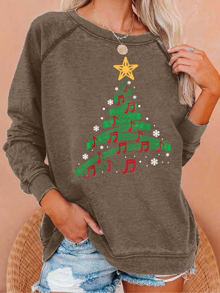 Women Christmas Tree Star Snowflake Loose Cotton Casual Sweatshirts, Khaki, Hoodies&Sweatshirts
Women Christmas Tree Star Snowflake Loose Cotton Casual Sweatshirts, Khaki, Hoodies&Sweatshirts