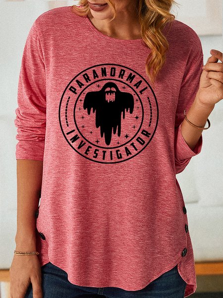 Lilicloth X Abu Paranormal Investigator With Ghost Women's Long Sleeve T-Shirt, Pink, Long sleeves
Lilicloth X Abu Paranormal Investigator With Ghost Women's Long Sleeve T-Shirt, Pink, Long sleeves