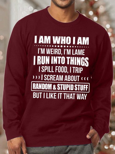 Men I’m Weird I’m Lame I Spill Food I Trip Casual Crew Neck Sweatshirt, Red, Hoodies&Sweatshirts
Men I’m Weird I’m Lame I Spill Food I Trip Casual Crew Neck Sweatshirt, Red, Hoodies&Sweatshirts
