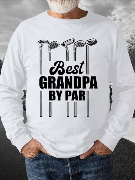 Men's Best Grangpa By Par Best Grangpa By Par Funny Text Letters Casual Sweatshirt, White, Hoodies&Sweatshirts
Men's Best Grangpa By Par Best Grangpa By Par Funny Text Letters Casual Sweatshirt, White, Hoodies&Sweatshirts