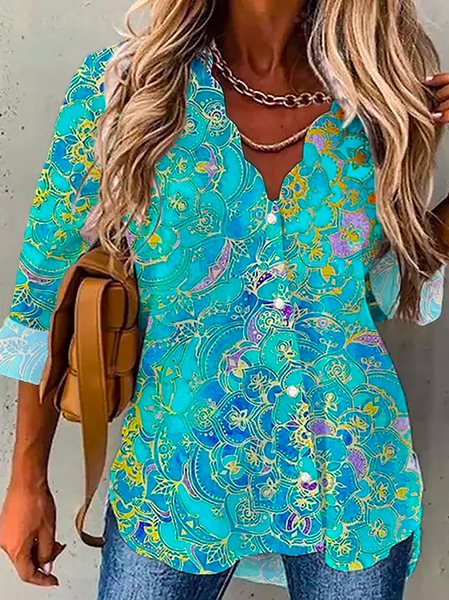 Women's Long Sleeve Shirt Spring/Fall Abstract V Neck Daily Going Out Casual Top, As picture, Blouses
Women's Long Sleeve Shirt Spring/Fall Abstract V Neck Daily Going Out Casual Top, As picture, Blouses