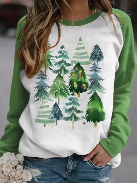 Christmas Casual Crew Neck Long sleeve Loose Sweatshirt, Green, Hoodies & Sweatshirts
Christmas Casual Crew Neck Long sleeve Loose Sweatshirt, Green, Hoodies & Sweatshirts