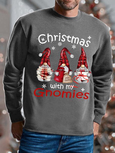 Men Christmas With My Gnomies Gift Christmas Sweatshirt, Gray, Hoodies&Sweatshirts
Men Christmas With My Gnomies Gift Christmas Sweatshirt, Gray, Hoodies&Sweatshirts