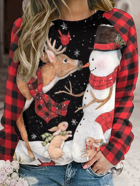 Womens Christmas Casual Crew Neck Sweatshirt, As picture, Hoodies&Sweatshirts
Womens Christmas Casual Crew Neck Sweatshirt, As picture, Hoodies&Sweatshirts