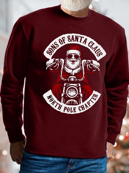 Mens Sons Of Santa Claus Funny Graphic Print Crew Neck Loose Casual Sweatshirt, Red, Hoodies&Sweatshirts
Mens Sons Of Santa Claus Funny Graphic Print Crew Neck Loose Casual Sweatshirt, Red, Hoodies&Sweatshirts