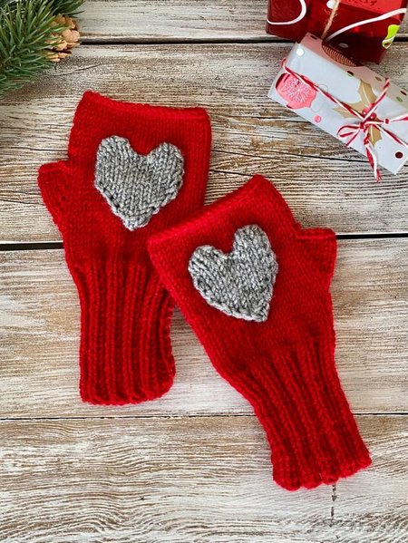 Casual Red Hook Heart Pattern Half Finger Gloves Autumn Winter Clothing Decoration, Women Gloves
Casual Red Hook Heart Pattern Half Finger Gloves Autumn Winter Clothing Decoration, Women Gloves