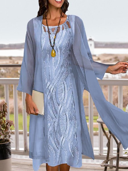 Women's A Line Dress Midi Dress Elegant Lace Crew Neck Vintage, Blue, Midi Dresses
Women's A Line Dress Midi Dress Elegant Lace Crew Neck Vintage, Blue, Midi Dresses