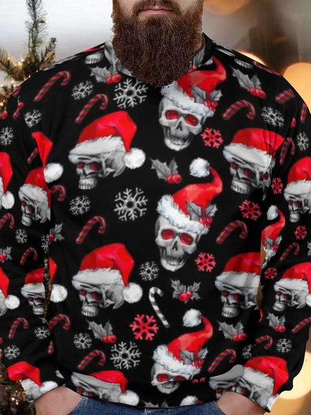 Santa Claus Skull With Christmas Casual Skull Loose Sweatshirt, As picture, Hoodies&Sweatshirts
Santa Claus Skull With Christmas Casual Skull Loose Sweatshirt, As picture, Hoodies&Sweatshirts