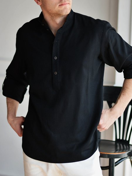 Plain Cotton Long Sleeve casual Shirt., As picture, Long Sleeve Shirts 
Plain Cotton Long Sleeve casual Shirt., As picture, Long Sleeve Shirts