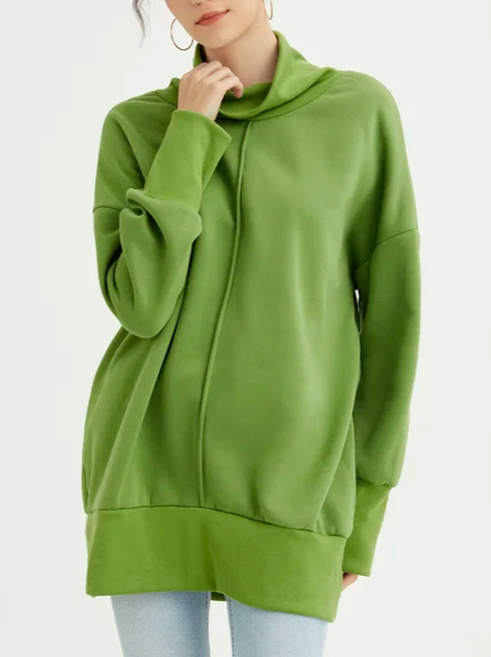 Women Casual Spring Cotton Turtleneck Sports Long sleeve Loose Regular Sweatshirt, As picture, Hoodies & Sweatshirts
Women Casual Spring Cotton Turtleneck Sports Long sleeve Loose Regular Sweatshirt, As picture, Hoodies & Sweatshirts