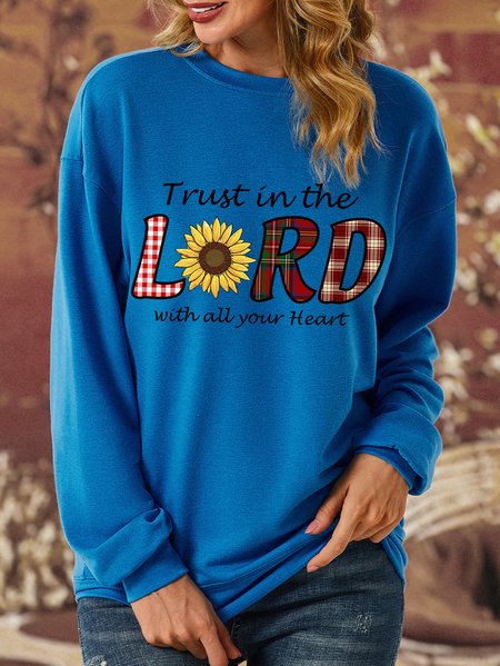 Lilicloth X Y Trust In The Lord With All Your Heart Women's Sweatshirt, Blue, Hoodies&Sweatshirts
Lilicloth X Y Trust In The Lord With All Your Heart Women's Sweatshirt, Blue, Hoodies&Sweatshirts