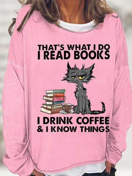 Womens I Drink Coffee And I Know Things Funny Letter Sweatshirt, Pink, Hoodies&Sweatshirts
Womens I Drink Coffee And I Know Things Funny Letter Sweatshirt, Pink, Hoodies&Sweatshirts