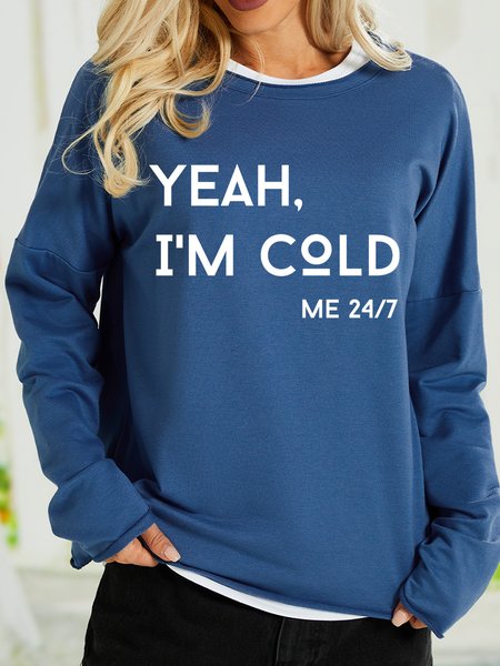 Lilicloth X Kat8lyst Yeah I'm Cold Me 24/7 Women's Sweatshirt, Deep blue, Hoodies&Sweatshirts
Lilicloth X Kat8lyst Yeah I'm Cold Me 24/7 Women's Sweatshirt, Deep blue, Hoodies&Sweatshirts