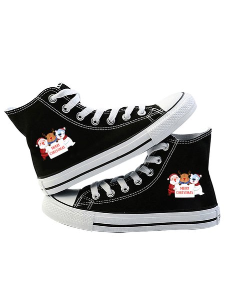 Christmas Snowman Printed Plus Size High Top Canvas Sneakers, Color12, Sneakers
Christmas Snowman Printed Plus Size High Top Canvas Sneakers, Color12, Sneakers