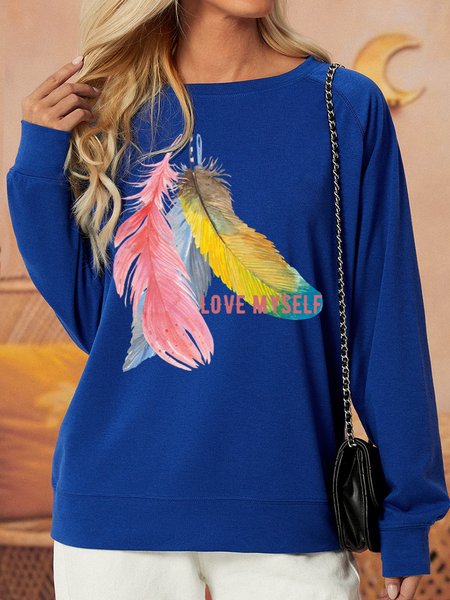 Lilicloth X Vithya Love Myself With Feather Women's Sweatshirt, Deep blue, Hoodies&Sweatshirts
Lilicloth X Vithya Love Myself With Feather Women's Sweatshirt, Deep blue, Hoodies&Sweatshirts