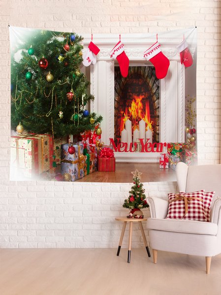 Christmas Tapestry Fireplace Xmas Tree Art For Backdrop Blanket Home Festival Decor In 51x60 Inches, Color3, Tapestry
Christmas Tapestry Fireplace Xmas Tree Art For Backdrop Blanket Home Festival Decor In 51x60 Inches, Color3, Tapestry