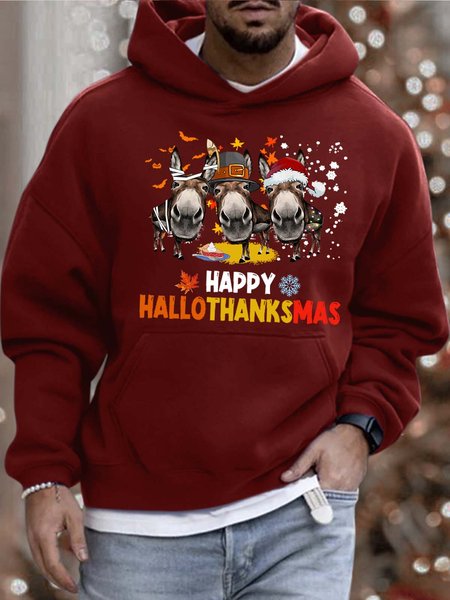 Men’s Happy Hallothanksmas Merry Christmas Donkeys Hoodie Loose Casual Sweatshirt, Red, Hoodies&Sweatshirts
Men’s Happy Hallothanksmas Merry Christmas Donkeys Hoodie Loose Casual Sweatshirt, Red, Hoodies&Sweatshirts