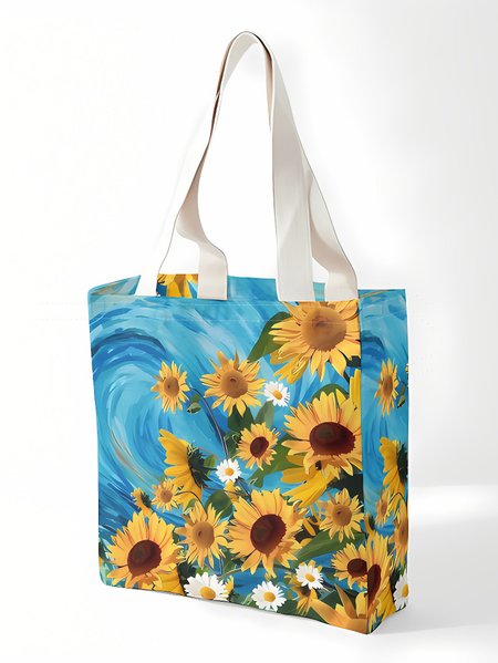 Sunflower Daisy All Over Print Painting Plant Graphic Shopping Tote, As picture, Bags
Sunflower Daisy All Over Print Painting Plant Graphic Shopping Tote, As picture, Bags
