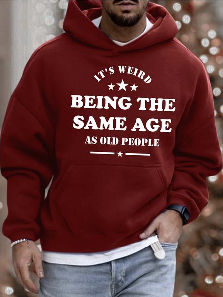 Men’s It’s Weird Being The Same Age As Old People Hoodie Casual Loose Text Letters Sweatshirt, Red, Hoodies&Sweatshirts
Men’s It’s Weird Being The Same Age As Old People Hoodie Casual Loose Text Letters Sweatshirt, Red, Hoodies&Sweatshirts