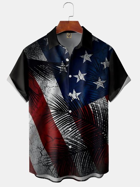 American Flag Coconut Tree Chest Pocket Short Sleeve Hawaiian Shirt, Black, Men Shirts
American Flag Coconut Tree Chest Pocket Short Sleeve Hawaiian Shirt, Black, Men Shirts