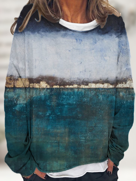 Women's Crew Neck Abstract Casual Off Shoulder Sleeve Sweatshirt, As picture, Hoodies&Sweatshirts
Women's Crew Neck Abstract Casual Off Shoulder Sleeve Sweatshirt, As picture, Hoodies&Sweatshirts
