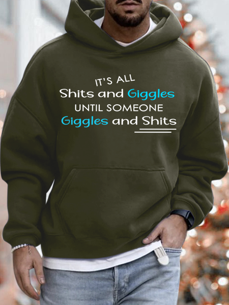 Lilicloth X Paula Mens Its All Shits And Giggles Until Someone Giggles And Shits Mens Hoodie, Army green, Hoodies&Sweatshirts
Lilicloth X Paula Mens Its All Shits And Giggles Until Someone Giggles And Shits Mens Hoodie, Army green, Hoodies&Sweatshirts