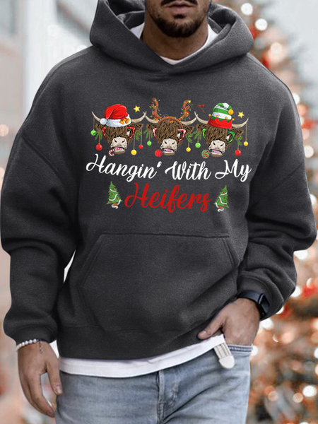Mens Christmas Hoodie Hangin With My Heifers Mens Hoodie, Gray, Hoodies&Sweatshirts
Mens Christmas Hoodie Hangin With My Heifers Mens Hoodie, Gray, Hoodies&Sweatshirts