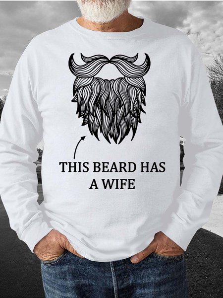 Men’s This Beard Has a Wife Valentine's Day Crew Neck Casual Sweatshirt, White, Hoodies&Sweatshirts
Men’s This Beard Has a Wife Valentine's Day Crew Neck Casual Sweatshirt, White, Hoodies&Sweatshirts